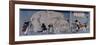 Foreigners with an Elephant-Hashiguchi Goyo-Framed Giclee Print