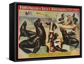 Forepaugh and Sella Brothers, Poster, 1900-null-Framed Stretched Canvas