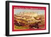 Forepaugh and Sells Brothers Great Show Consolidated-null-Framed Art Print