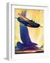 "Foreshadowing Flight,"July 2, 1938-William Heaslip-Framed Giclee Print