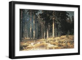 Forest, 1898-Ivan Ivanovitch Shishkin-Framed Giclee Print