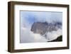 Forest and the rugged mountains in the Torres del Paine National Park, Patagonia, Chile, South Amer-Alex Robinson-Framed Photographic Print