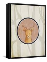 Forest Animals 3-Kimberly Allen-Framed Stretched Canvas