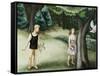 Forest Annunciation, 2, 2006-Caroline Jennings-Framed Stretched Canvas