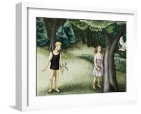 Forest Annunciation, 2, 2006-Caroline Jennings-Framed Giclee Print