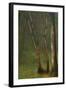 Forest at Pont Aubert-Georges Seurat-Framed Art Print