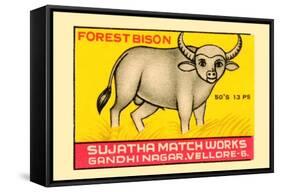 Forest Bison-null-Framed Stretched Canvas