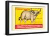 Forest Bison-null-Framed Art Print