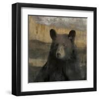 Forest Black Bear-Carol Robinson-Framed Art Print