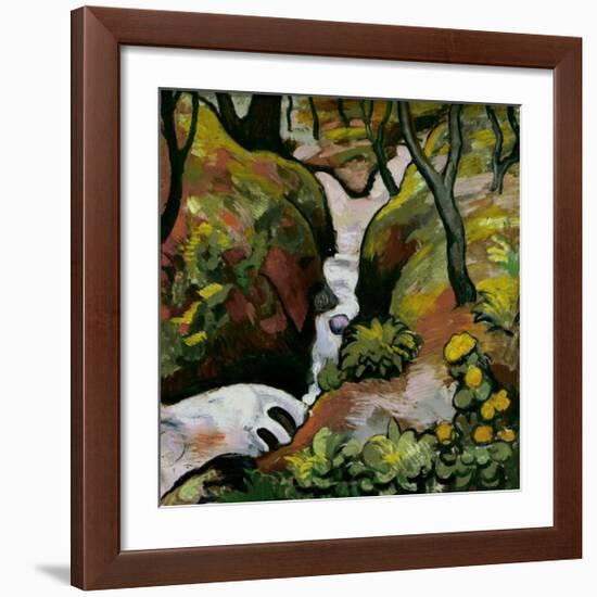 Forest Brook-Auguste Macke-Framed Giclee Print