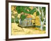Forest Cabin-Ynon Mabat-Framed Art Print