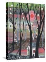 Forest Cabins-Karla Gerard-Stretched Canvas