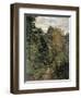 Forest Cart Road-Claude Monet-Framed Giclee Print