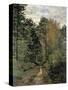 Forest Cart Road-Claude Monet-Stretched Canvas