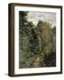 Forest Cart Road-Claude Monet-Framed Giclee Print