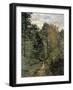 Forest Cart Road-Claude Monet-Framed Giclee Print