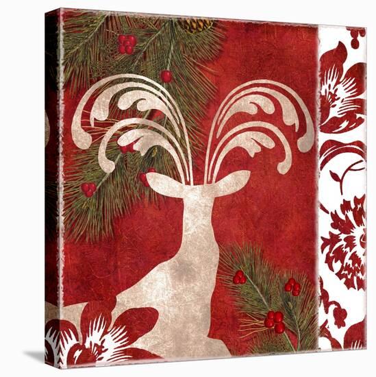 Forest Christmas III-null-Stretched Canvas
