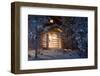 Forest Cottage-WildCat78-Framed Photographic Print