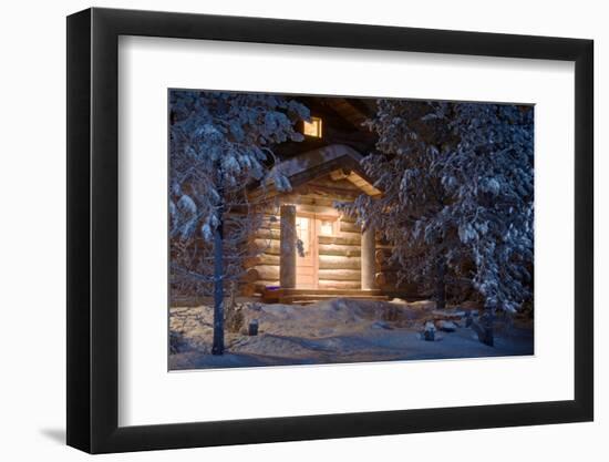 Forest Cottage-WildCat78-Framed Photographic Print