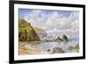 Forest Cove, Cardigan Bay, 1883 (Oil on Canvas)-John Brett-Framed Giclee Print