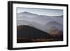 Forest Covered Hills, Piatra Craiului Np, Transylvania, Southern Carpathian Mountains, Romania-Dörr-Framed Photographic Print