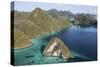 Forest-Covered Limestone Islands Surround a Lagoon in Raja Ampat-Stocktrek Images-Stretched Canvas