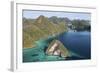 Forest-Covered Limestone Islands Surround a Lagoon in Raja Ampat-Stocktrek Images-Framed Photographic Print