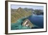 Forest-Covered Limestone Islands Surround a Lagoon in Raja Ampat-Stocktrek Images-Framed Photographic Print