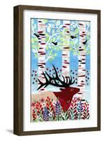 Forest Creatures I-Kim Conway-Framed Art Print