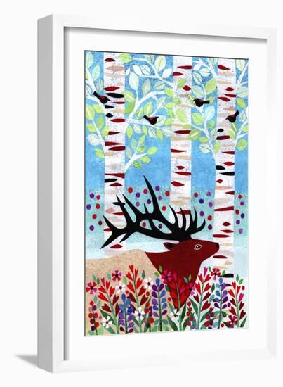 Forest Creatures I-Kim Conway-Framed Art Print