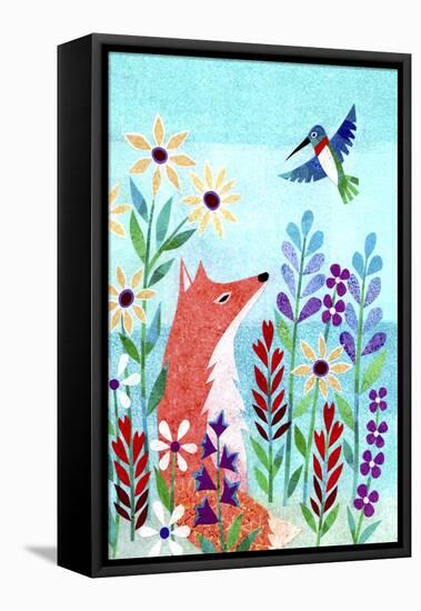 Forest Creatures IV-Kim Conway-Framed Stretched Canvas