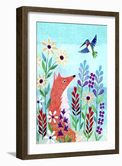 Forest Creatures IV-Kim Conway-Framed Art Print