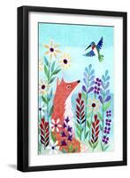 Forest Creatures IV-Kim Conway-Framed Art Print