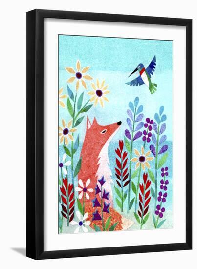 Forest Creatures IV-Kim Conway-Framed Art Print