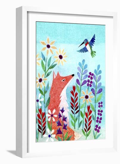 Forest Creatures IV-Kim Conway-Framed Art Print