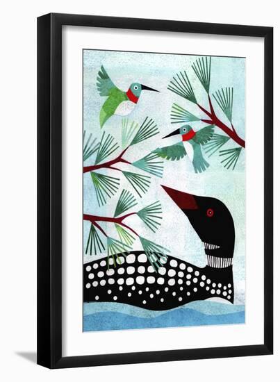 Forest Creatures IX-Kim Conway-Framed Art Print