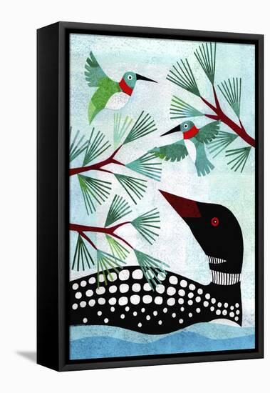Forest Creatures IX-Kim Conway-Framed Stretched Canvas