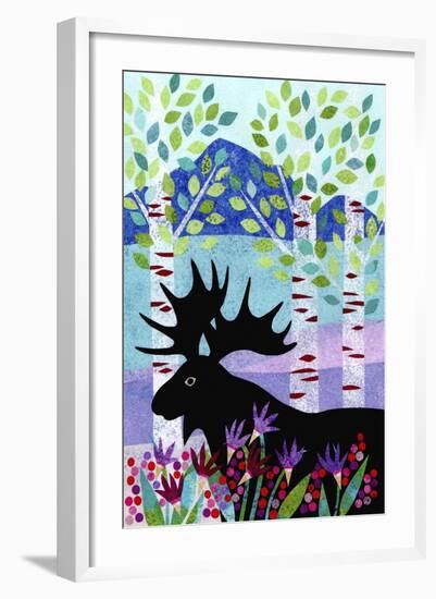 Forest Creatures XII-Kim Conway-Framed Art Print