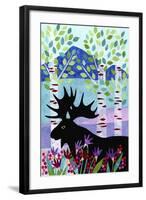 Forest Creatures XII-Kim Conway-Framed Art Print