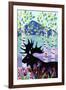 Forest Creatures XII-Kim Conway-Framed Art Print