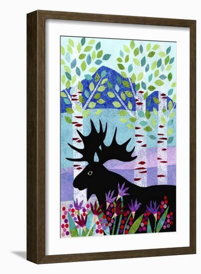 Forest Creatures XII-Kim Conway-Framed Art Print