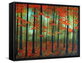 Forest Dawn-Herb Dickinson-Framed Stretched Canvas