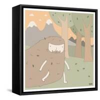Forest Dude-Reza Farazmand-Framed Stretched Canvas