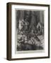 Forest Dwarfs Eating Snakes-Godefroy Durand-Framed Giclee Print