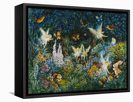 Forest Fairies-Bill Bell-Framed Stretched Canvas