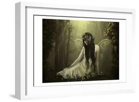 Forest Fairy-null-Framed Art Print