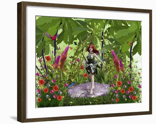 Forest Fairy-Ata Alishahi-Framed Giclee Print