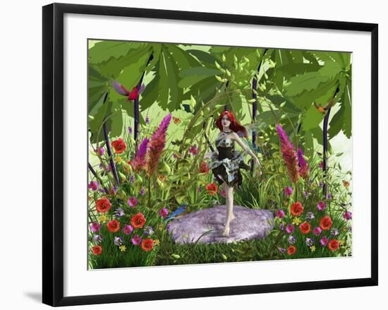 Forest Fairy-Ata Alishahi-Framed Giclee Print