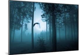 Forest Flight-Andreas Stridsberg-Mounted Art Print