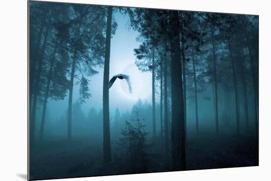 Forest Flight-Andreas Stridsberg-Mounted Premium Giclee Print